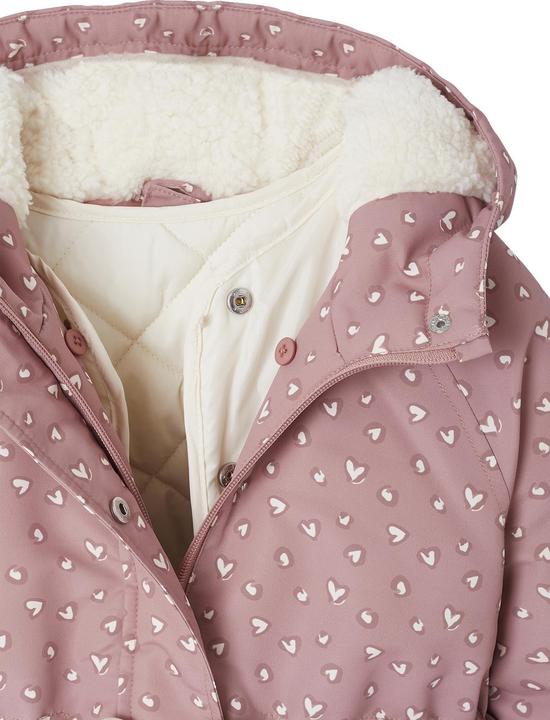 Produktbild Vertbaudet Mädchen 3-in-1-Parka mit Kapuze und Steppweste, Recycling-Wattierung