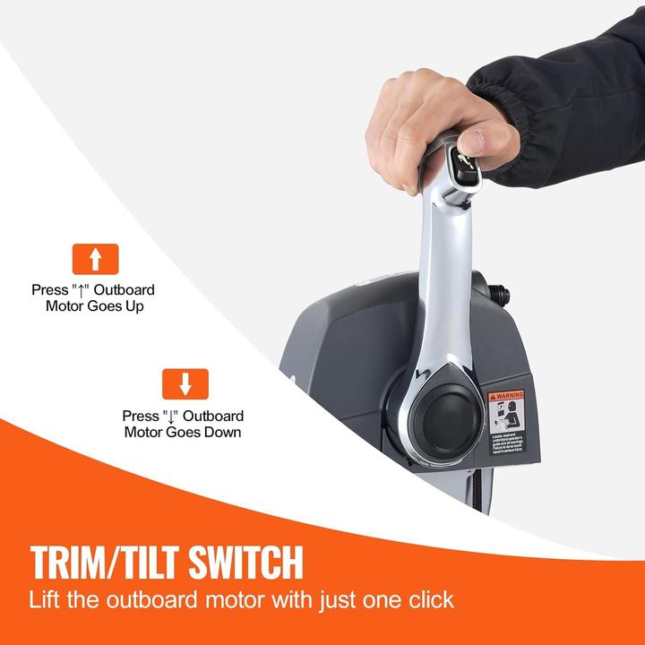 Actual product image Vevor Boat Throttle Control Box
