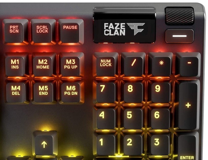 Actual product image SteelSeries Apex Pro Mechanical Gaming Keyboard, OmniPoint Switch, US Layout (US, Cable)