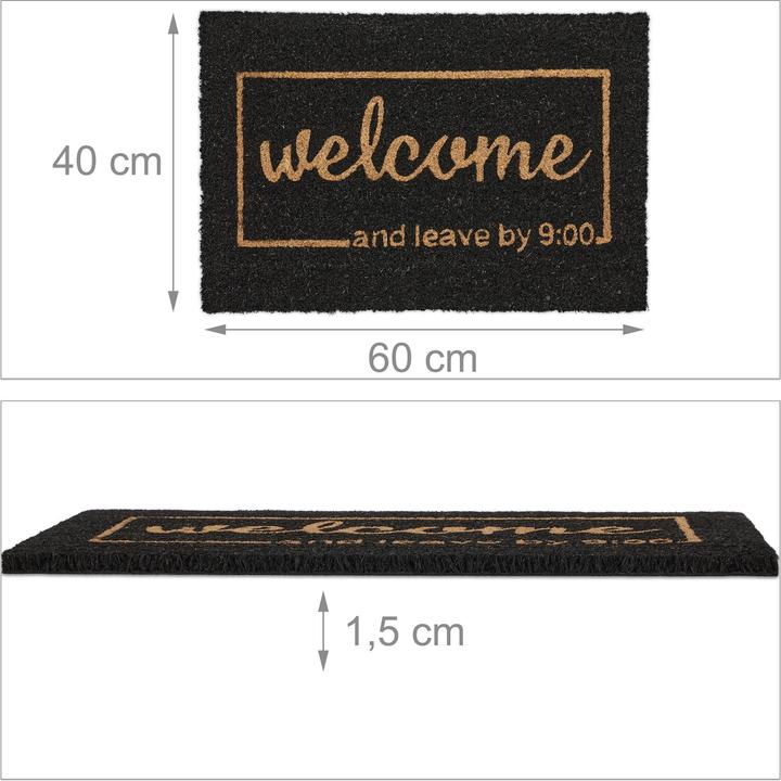 Image du produit Relaxdays Tapis de sol (60 x 40 cm)