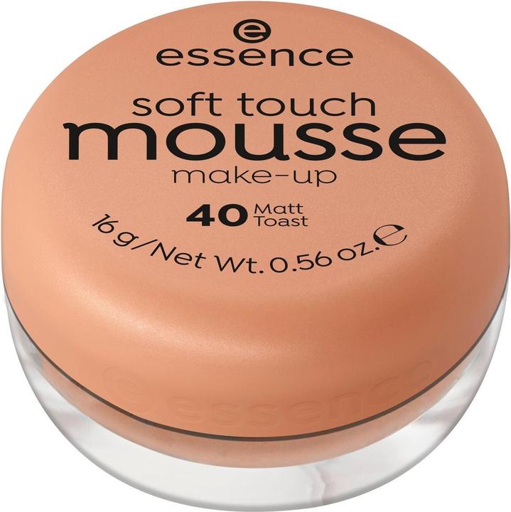 Immagine prodotto essence Fondotinta soft touch mousse 40 matt toast (40 brindisi opaco)