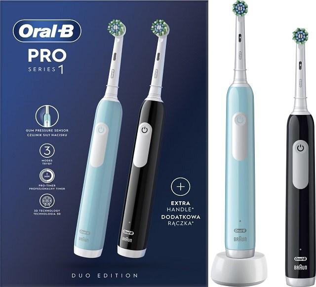 Produktbild Oral-B Pro Series 1 Duo pack Cross Action (Oszillierende Zahnbürste)