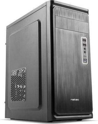 Natec Case per PC ARMADILLO nero - Custodia - ATX (ATX, mATX, ATX flessibile, ITX, Mini-ATX)