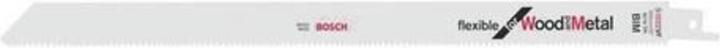 Actual product image Bosch Professional Zubehör Sabre saw blade S 1222 VF, Flexible for Wood and Metal, pack of 2