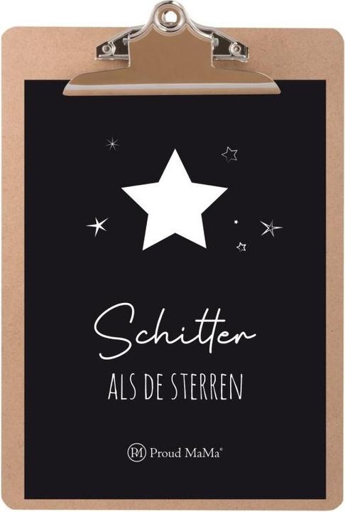 Actual product image Proud MaMa Card with clipboard, Shine Like The Stars