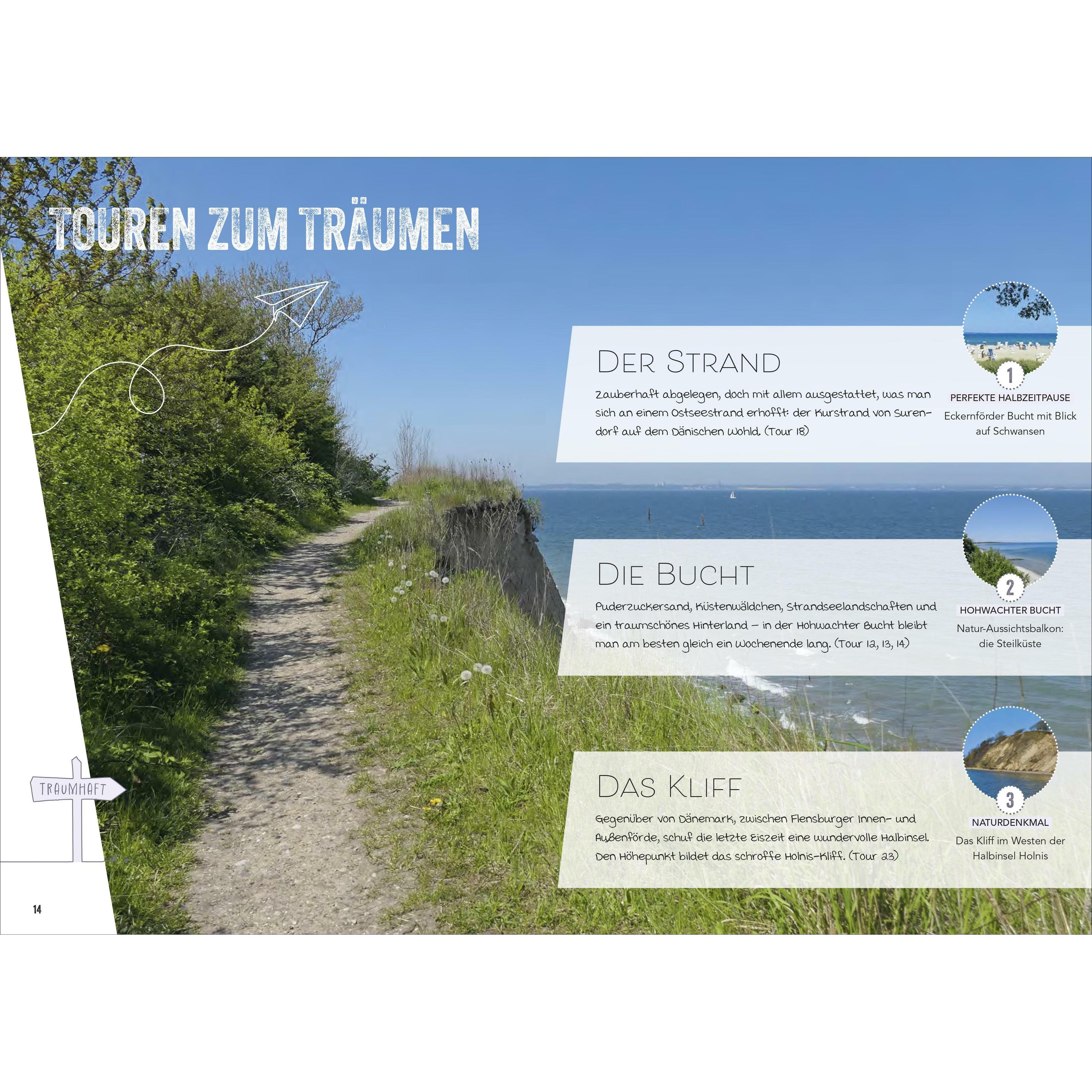 Thumbnail - Wanderträume Ostseeküste, Ratgeber von Stefanie Sohr