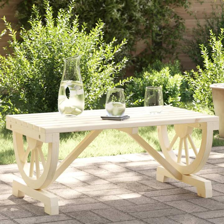 Actual product image vidaXL Garden coffee table