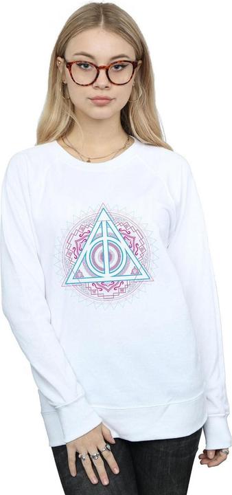 Image du produit - Sweat NEON DEATHLY HALLOWS - Femme (L)