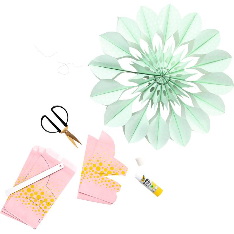 Thumbnail - Folia Bastelset Papiertüten Blumen