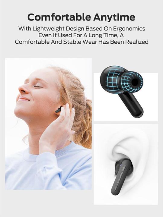 Actual product image Monster Headph. In-Ear N-Lite Clr Black (6 h, Wireless)