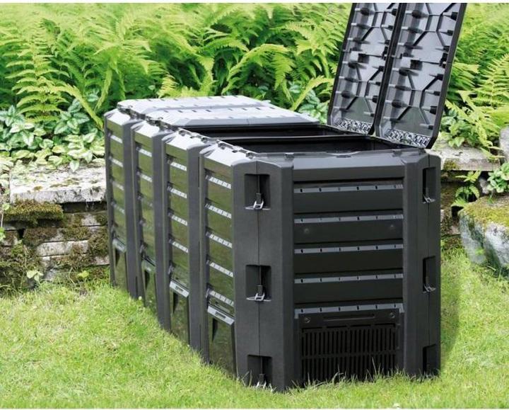 Produktbild Prosperplast composting bin Black 1600L 261 x 83 x 72cm