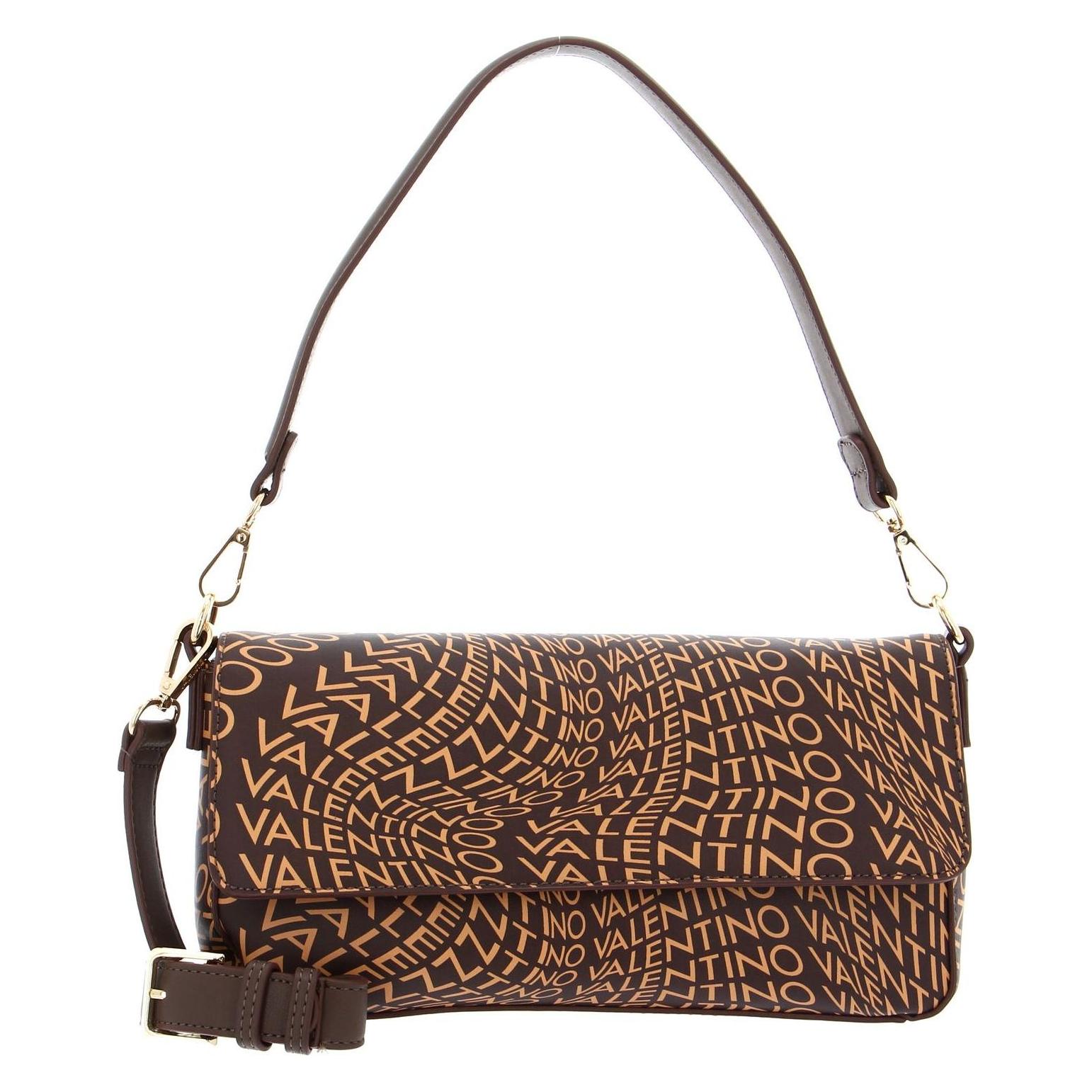 Valentino, Damen, Handtasche, Pattina Samosa Crossbody Bag, Braun
