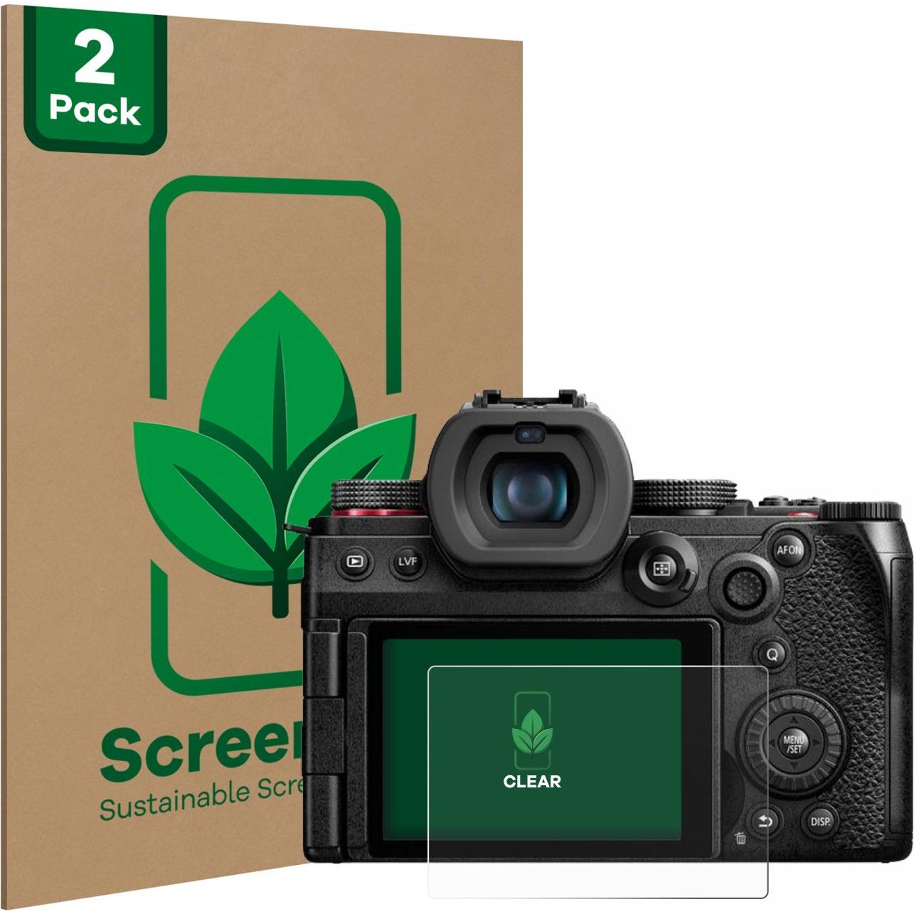 ScreenLeaf Schutzfolie nachhaltiger Displayschutz Displayschutzfolie Folie Klar Transparent (Displayschutz), Kameraschut...