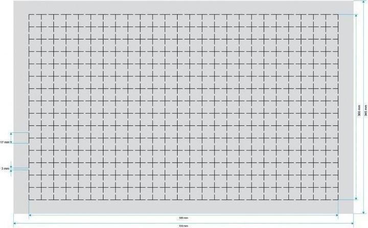 Immagine prodotto Feldherr DS030RS - Griglia doppia da 30 mm in schiuma autoadesiva (Materiale sintetico)