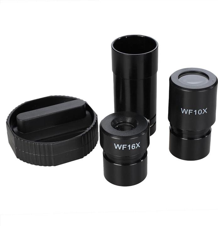 Actual product image Byomic Microscope 3.5 inch LCD Deluxe 40x - 1600x in case