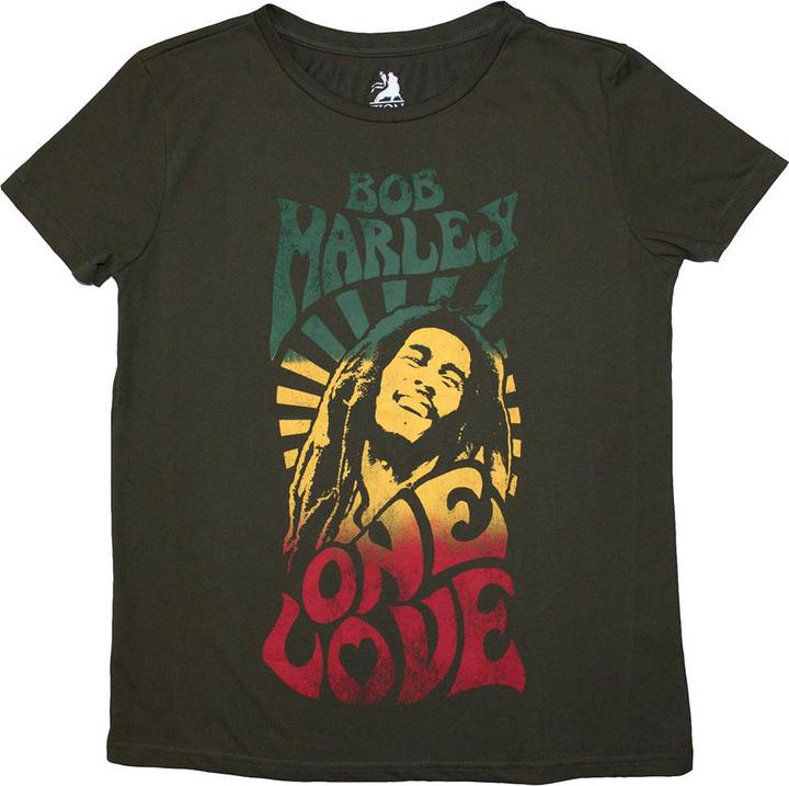 Actual product image Bob Marley One Love Gradient (Girlie) (XL)