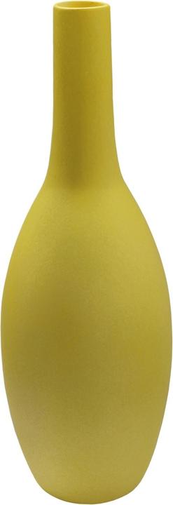 HTI-Living Flaschenvase 40 cm Gelb (1 x, Ø 14 cm)