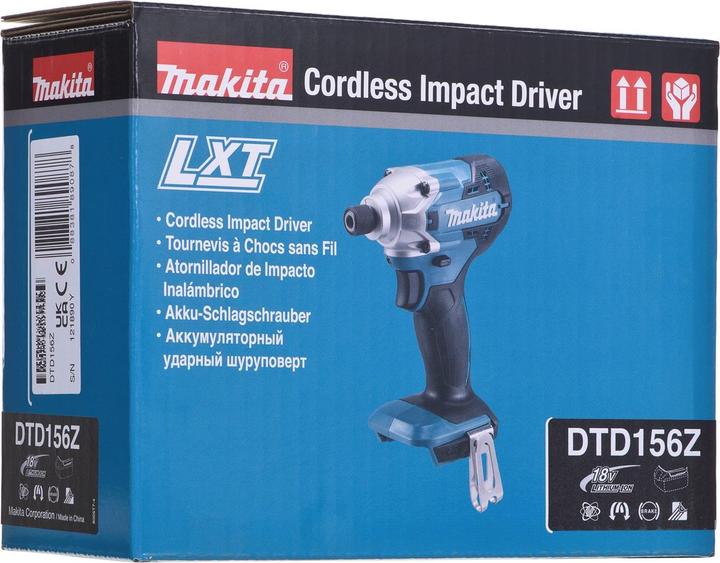 Actual product image Makita DTD 156 Z (Rechargeable battery operated)