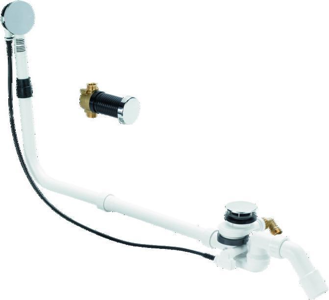 Bette Bedte spring infeed Silhouette M5, 52mm, chrome (55 cm, 8 cm)