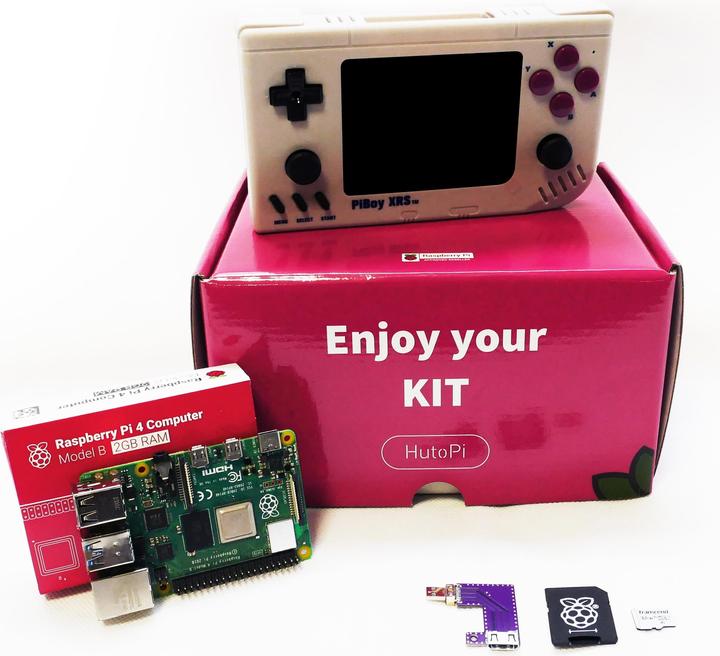 Actual product image HutoPi Gaming kit PiBoy XRS