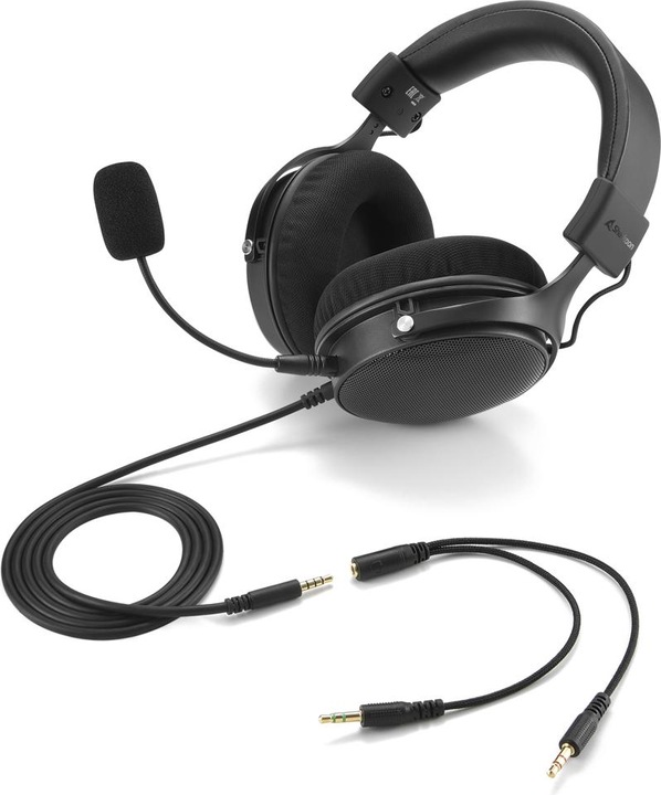Produktbild Sharkoon Headset B2 Stereo Klinke schwarz (Kabelgebunden)