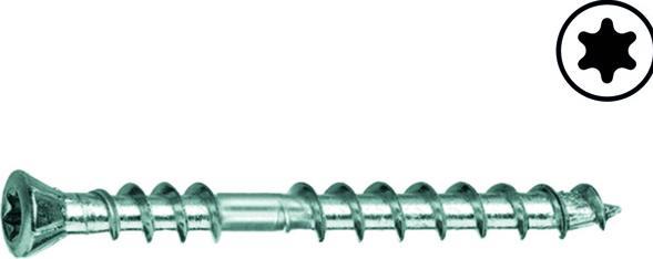Actual product image Profix Dielenschrauben PRO-CUT verzinkt 4.5x60 (200 Screws per piece)