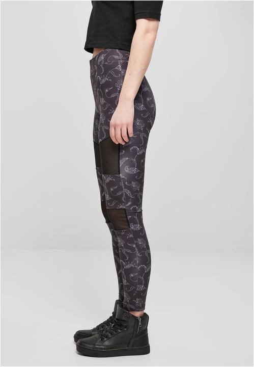 Produktbild Urban Classics Ladies Tech Mesh AOP Leggings (4XL)