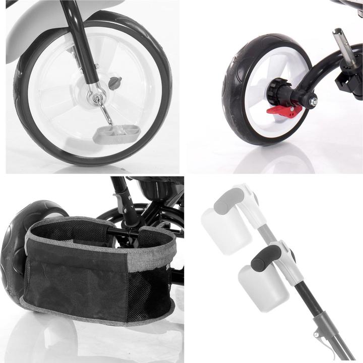 Actual product image Lorelli Tricycle Jaguar 4 in 1 folding roof