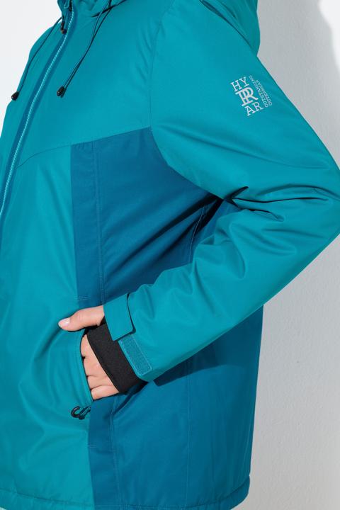 Immagine prodotto Ulla Popken Giacca funzionale e impermeabile HYPRAR con cappuccio e paravento (50, 52)
