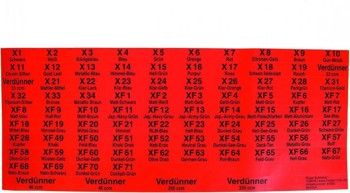 Produktbild Carson REGAL-AUFKLEBER ACRYL 23ml/10ml