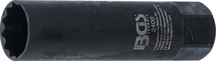 Produktbild BGS Zündkerzen-Einsatz Sechskant Antrieb Innenvierkant 10 mm (3/8") SW 14 mm