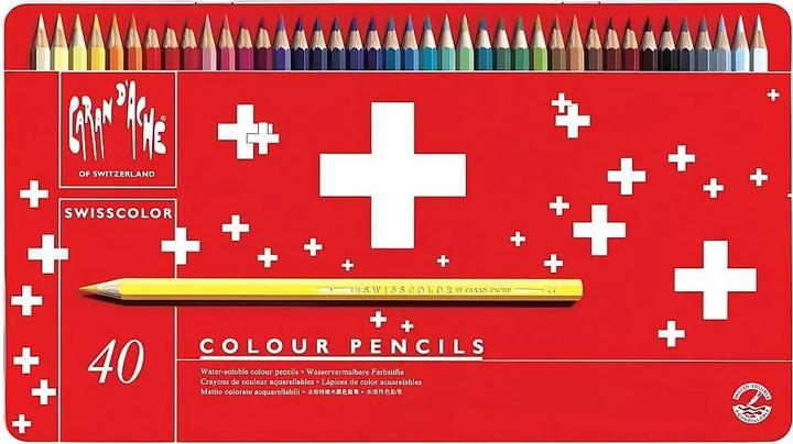 Produktbild Caran d'Ache Swisscolor Aquarelle (40x)