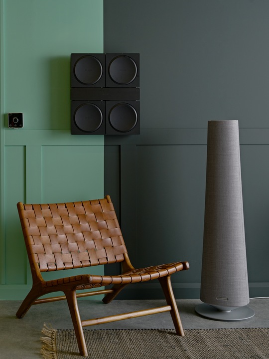 Produktbild Flexson Wall Mount für 4x Sonos Connect:AMP (1 Stk., Wandmontage)