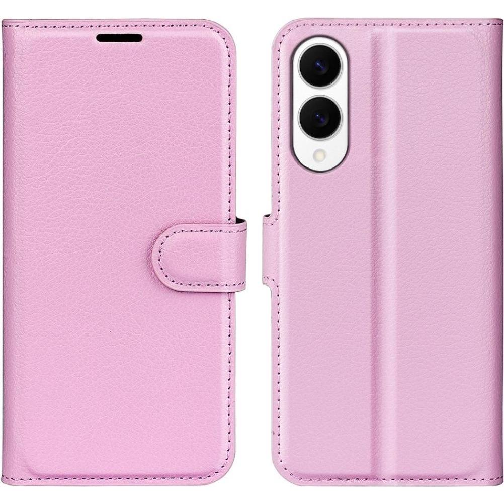 Screenguard Leather Guard Lederhülle (Samsung Galaxy S25 Edge), Cover smartphone, Rosa