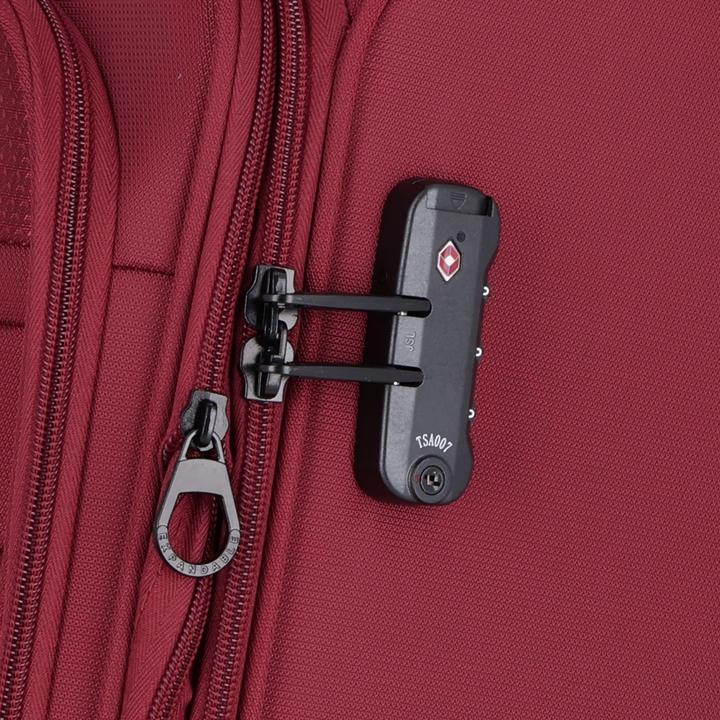 Immagine prodotto D&N Travel Line 9704 Carrello cabina a 4 ruote S 55 cm con ripiegamento elastico (38 l)
