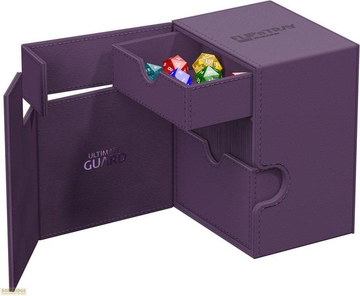 Actual product image Ultimate Guard Flip'n'Tray 133+ XenoSkin Violet