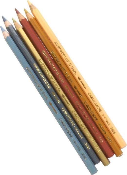 Actual product image Caran d'Ache Supracolor watercolours (12x)