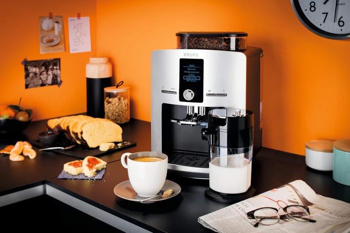 Immagine prodotto Krups Macinacaffè per cialde, espresso con schiumalatte, touchscreen, 1450 watt