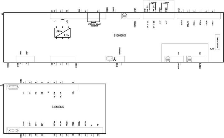 Actual product image Siemens SINAMICS S200 PN, 1/3 AC