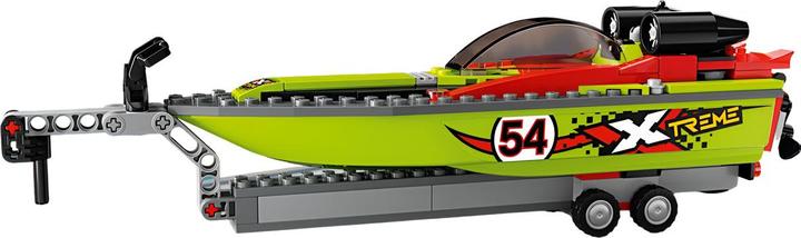 Produktbild LEGO Rennboot-Transporter (60254, LEGO City)