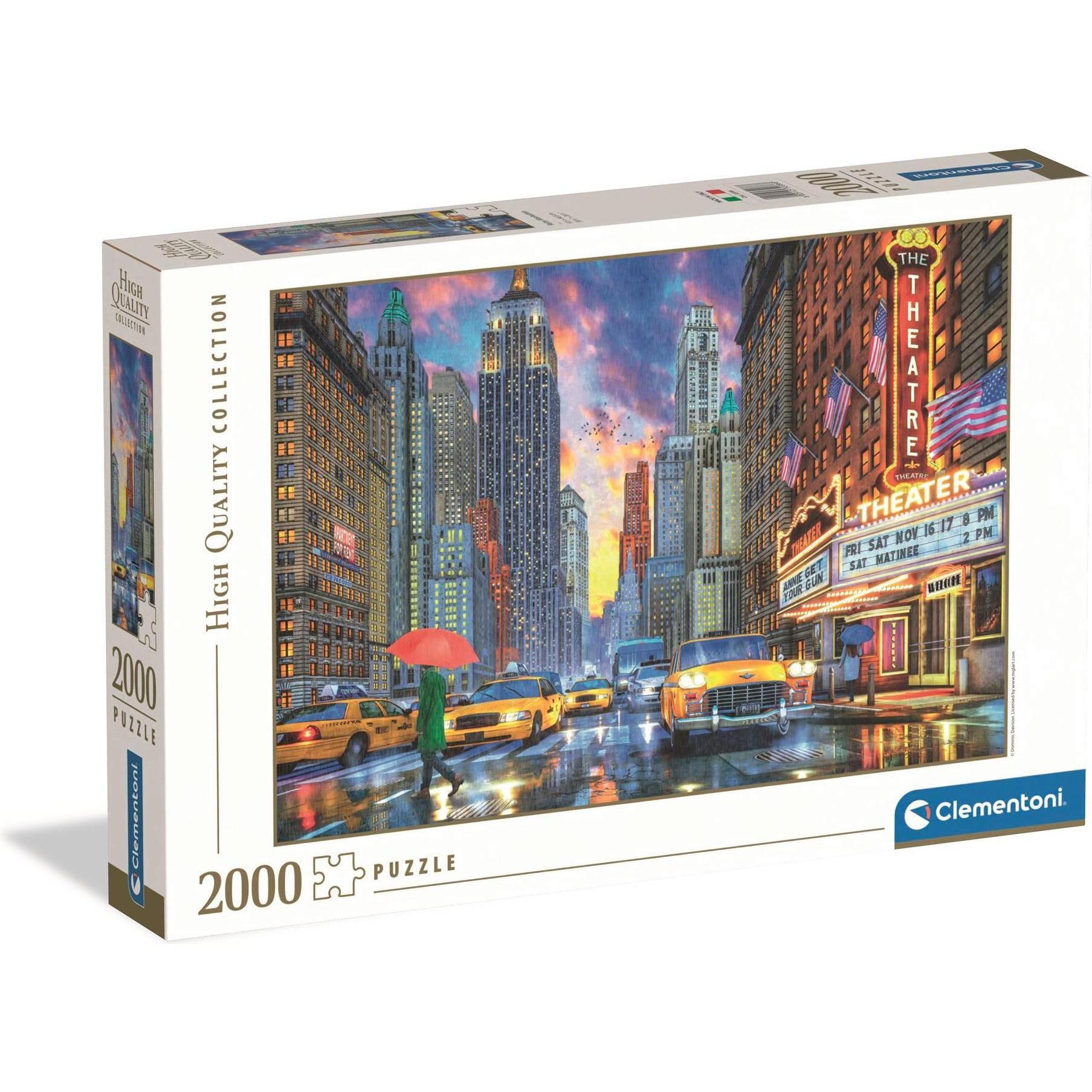 Clementoni Multicolore Puzzle Manhattan Teile (2000 Pezzi)