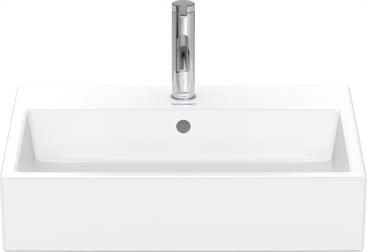 Produktbild Duravit Waschtisch VERO AIR m ÜL HLB 600x470mm 1 Hahnloch weiss WG (470 mm, 600 mm)