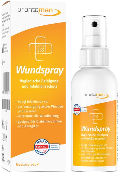 Produktbild Prontoman Fuss Spray (Fussdeodorant & -puder, 75 ml)