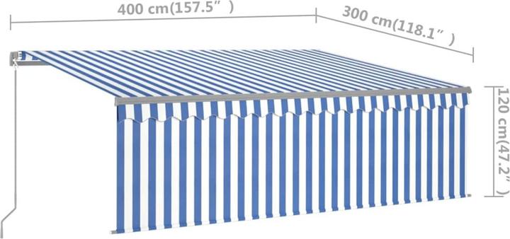 Produktbild vidaXL Markise (3 m)