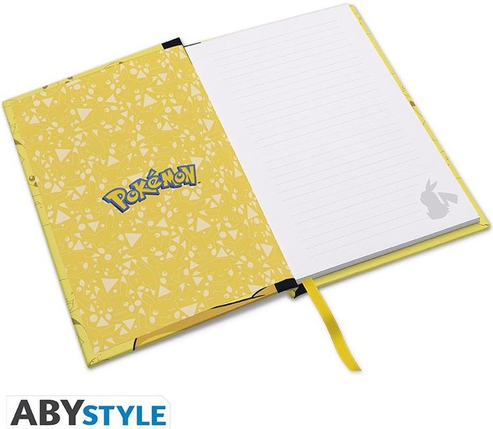 Actual product image ABYstyle Pokemon - Pikachu (A5, Lined, Hardcover)