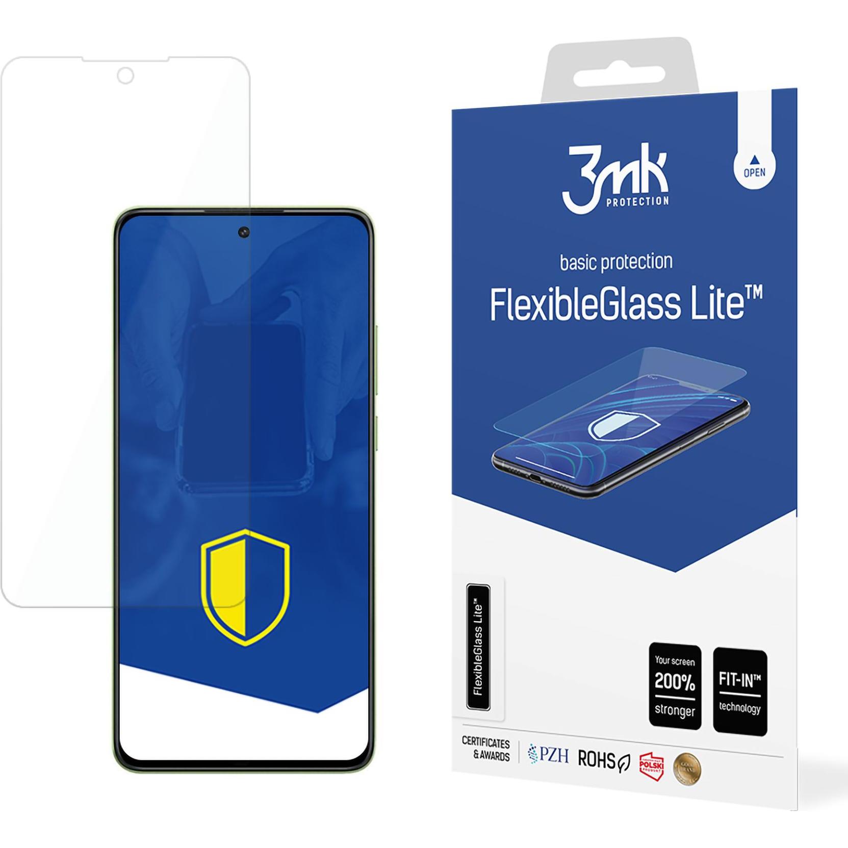3Mk Trasparente Oneplus Nord Ce 4 Lite - Flexibleglass Lite (Oneplus Nord Ce 4), Pellicola Protettiva Smartphone,