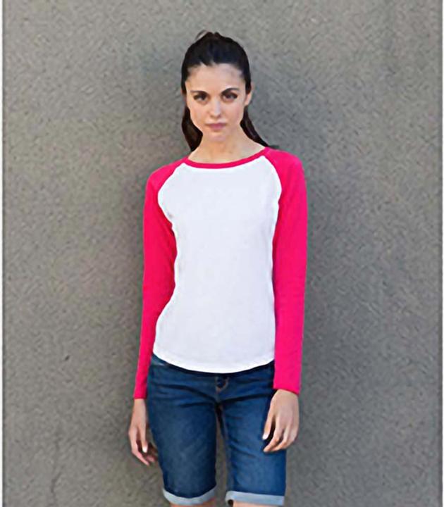 Actual product image Skinni Fit Baseball TShirt long sleeve (L)