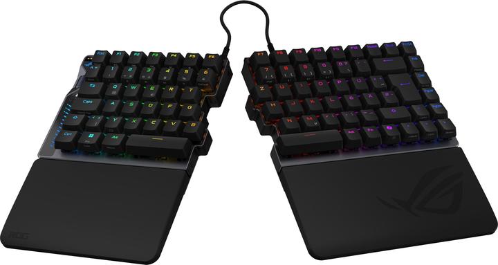 Actual product image ASUS Tastatur ROG Falcata DE (DE, Cable, Wireless)