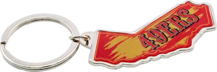 Produktbild San Francisco 49ers Schlüsselanhänger Staat
