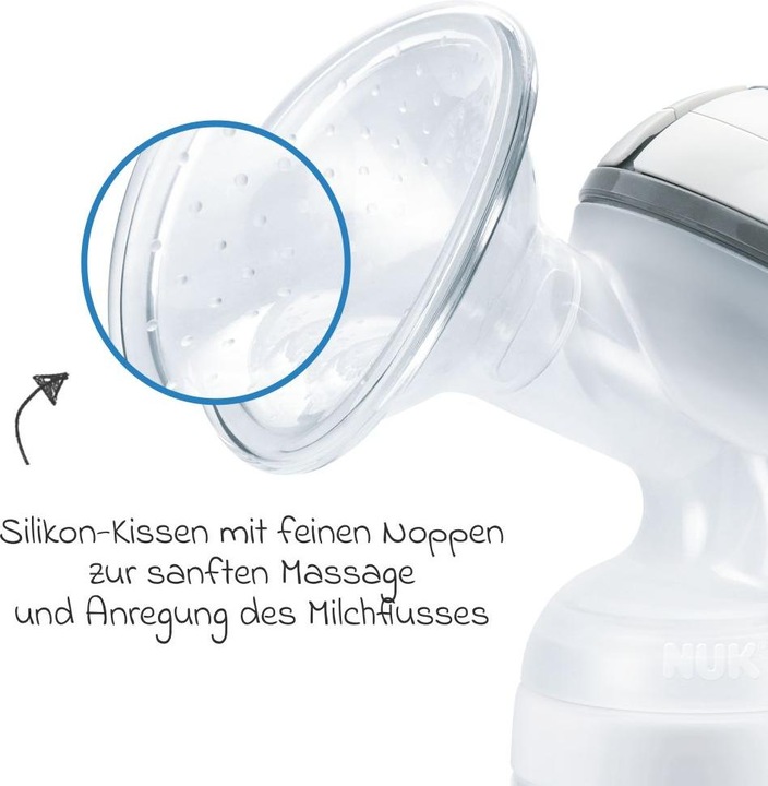 Produktbild NUK Milchpumpen Premium Still-Set Basic 8-tlg. - Handmilchpumpe